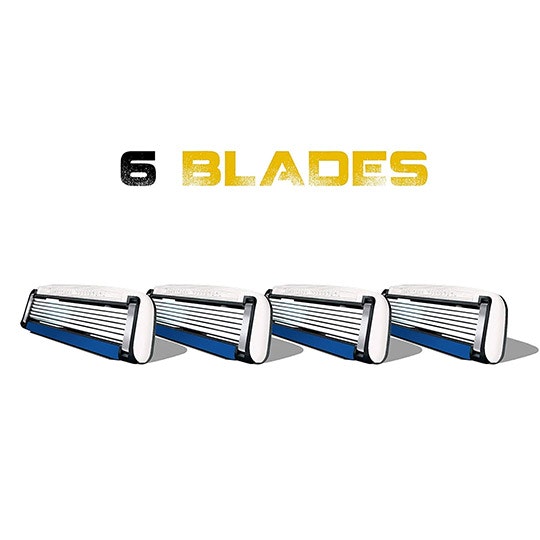 HeadBlade HB6 Blades 4-pack