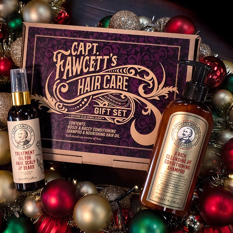 Captain Fawcett Hair Care Gift Set