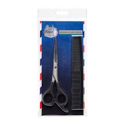 The Shave Factory Hair/Beard Scissors & Comb set