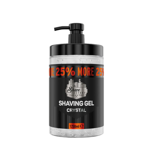 The Shave Factory Shaving Gel Crystal 1250 ml