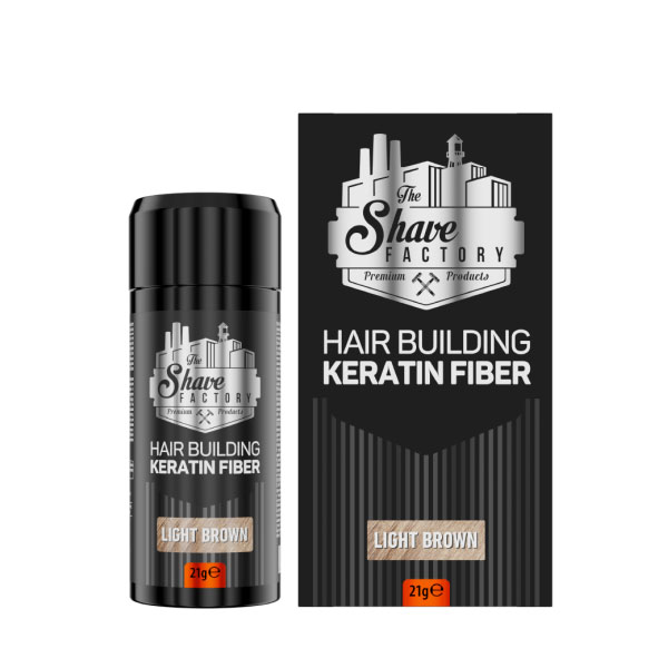 The Shave Factory Hair Building Fiber Light Brown