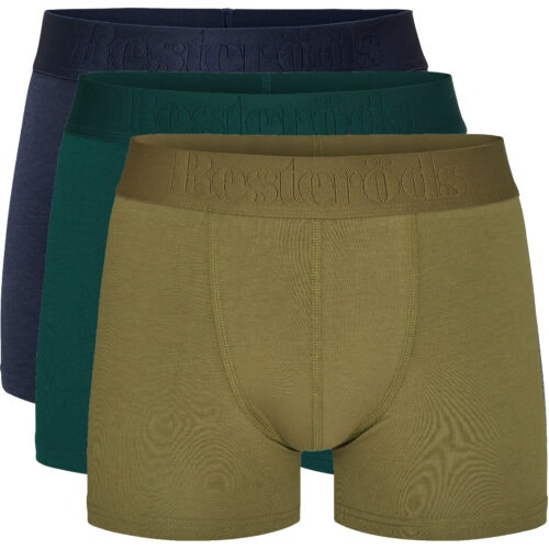 Resteröds Boxer Bamboo 3-pack Regular Leg Multicolor