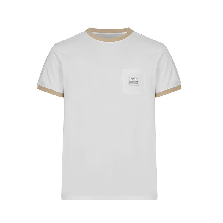 Resteröds Retro Pocket Tee White Sand