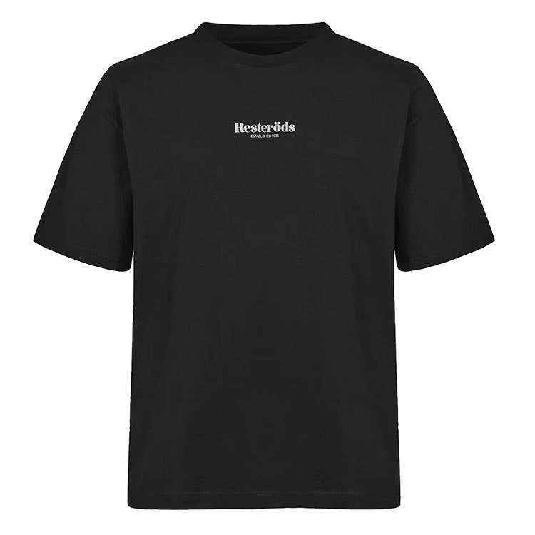 Resteröds Logo Mid Sleeve Tee Black