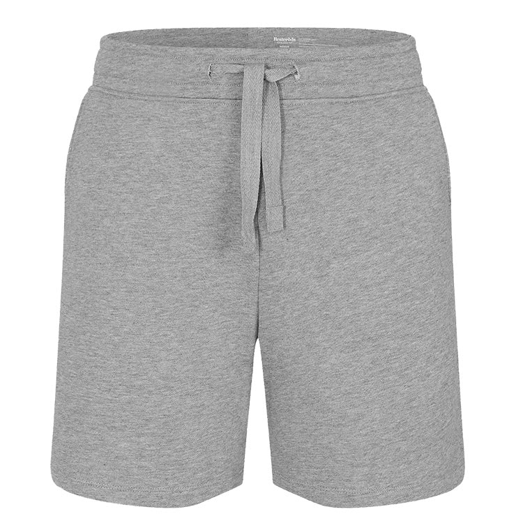 Resteröds Sweatshorts Bamboo Grey Melange