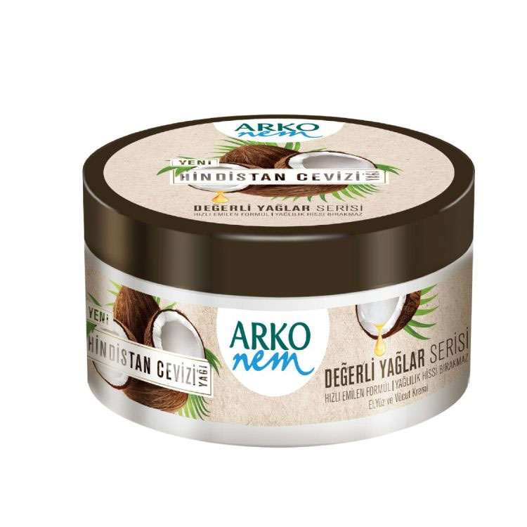 Arko Nem Coconut Oil Cream 250ml