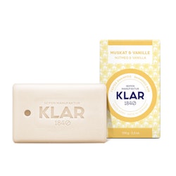 Klar Seifen Nutmeg & Vanilla Shampoo Bar - Normalt Hår