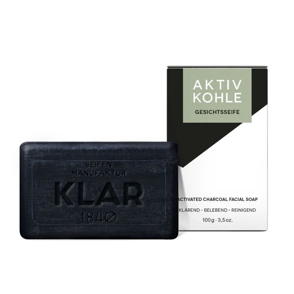 Klar Seifen Activated Charcoal Face Soap