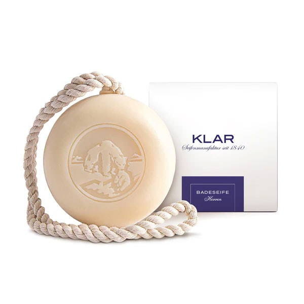 Klar Seifen Gentlemen´s Bath Soap on the rope