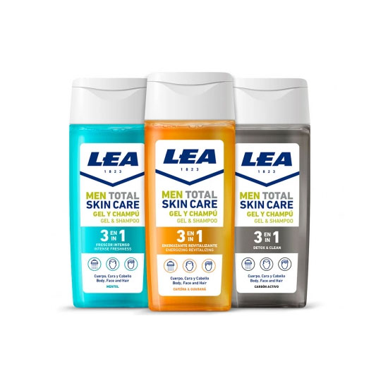 LEA Men Total Skincare 3 in 1 Shower Kit
