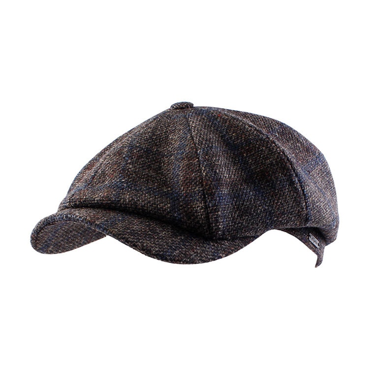 Wigens Newsboy Classic Cap Shetland Check