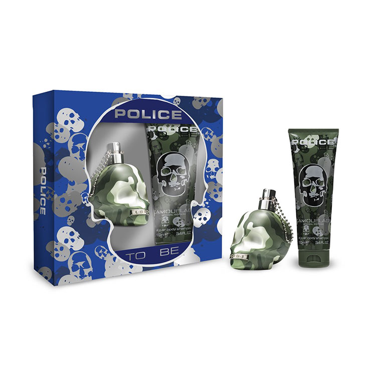 POLICE To Be Camouflage Man Gift Box EdT och Shampoo