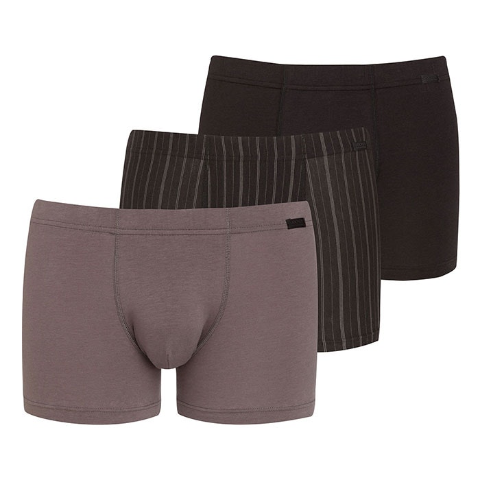 Jockey Trunk 3-pack Cotton 2500 Grey