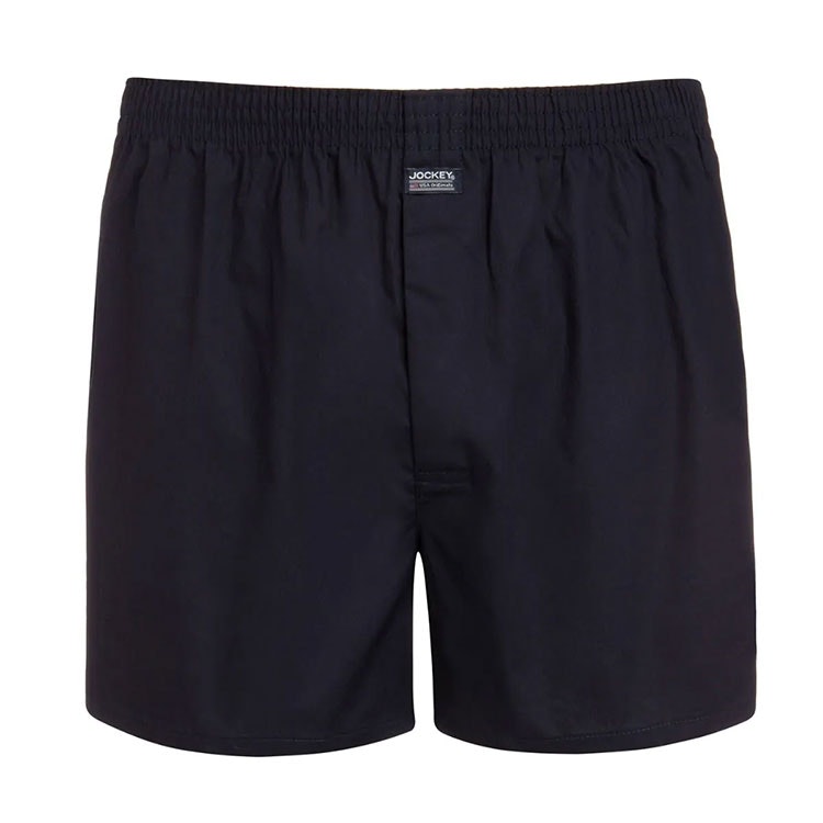 Jockey Woven Boxer Navy