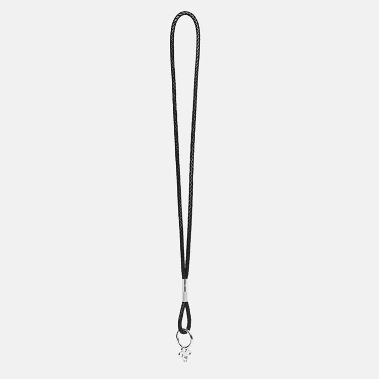 Skultuna Keychain Silver Black