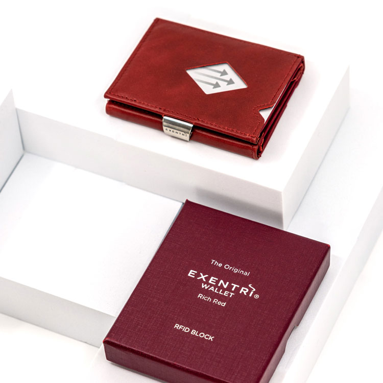 Exentri Wallet Rich Red