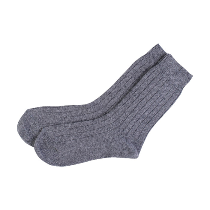 Amanda Christensen Supreme Ankle sock Cashmere/Wool Grey Melange