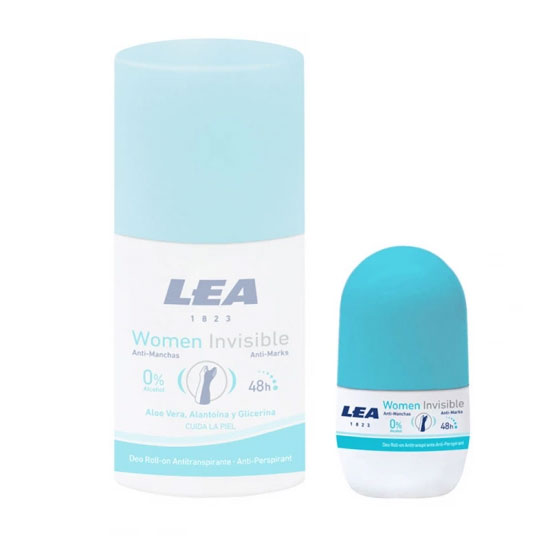 LEA Travel Size Mini Deo Roll-on Women Invisible Anti-Perspirant 20 ml