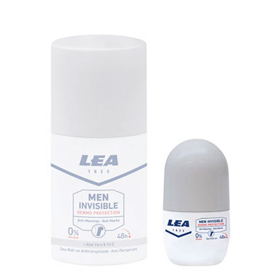 LEA Travel Size Mini Deo Roll-on Men Invisible Dermo Protection 20 ml