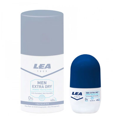 LEA Travel Size Mini Deo Roll-on Men Extra Dry Dermo Protection 20 ml