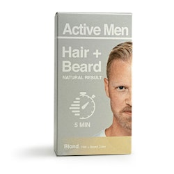 Active Men Beard and Hair color - Blond