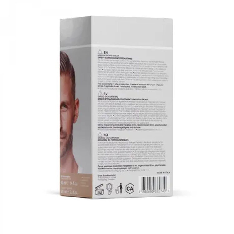 Active Men Beard and Hair color - Light Brown