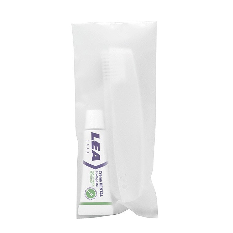 LEA Dental Kit - Folding Toothbrush and Mini Toothpaste