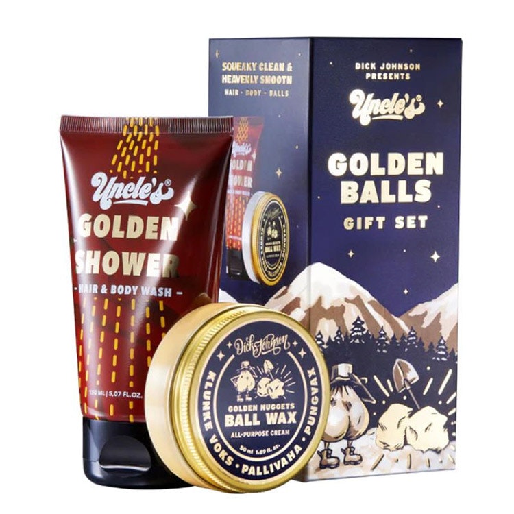 Dick Johnson Golden Balls Gift Set