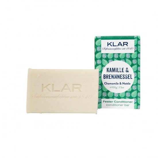 Klar Seifen Chamomile & Nettle Conditioner Bar - Frissigt hår