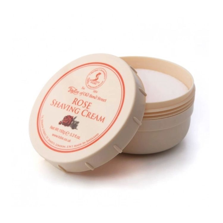 Taylor of Old Bond Street Rose Shaving Cream Bowl 150 g
