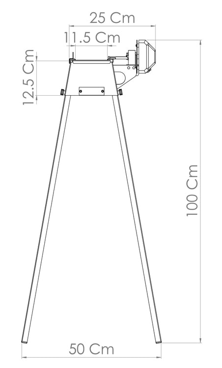 Kolgrill Tecnoroast 40 Grillspetts Rotisserie