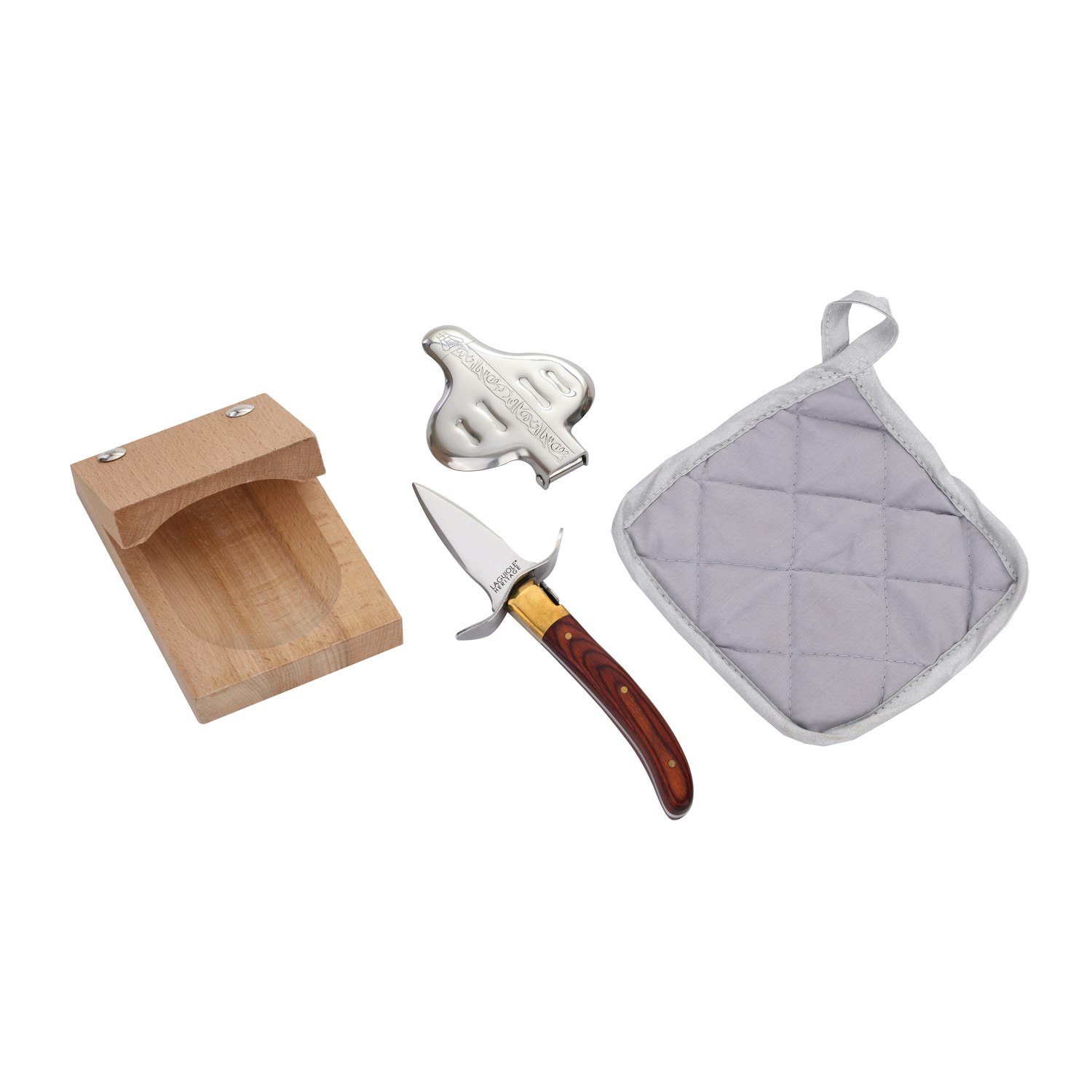 Laguiole Ostronkniv Acacia presentförpackning (40273011)