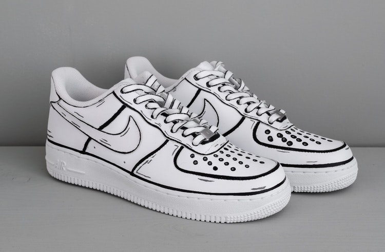 af1 cartoon custom