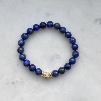 Armband - lapis lazuli