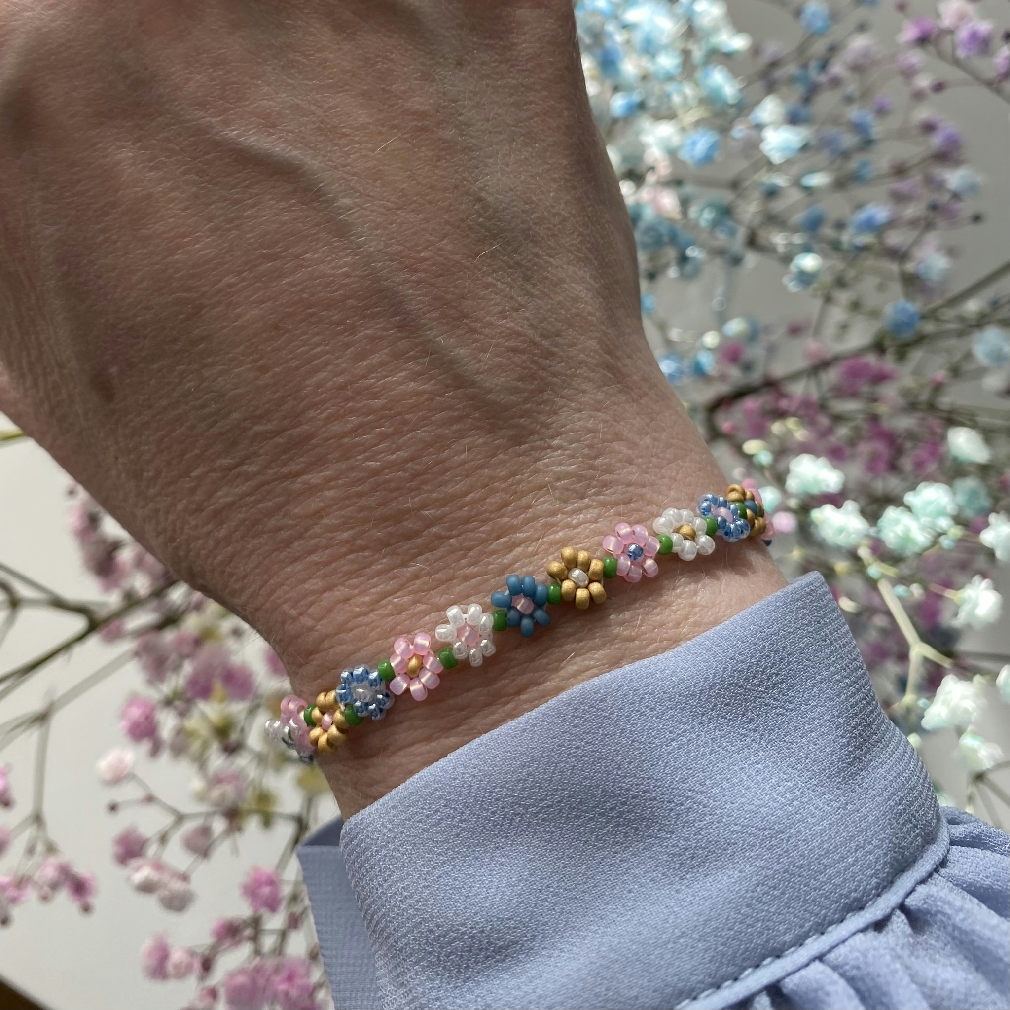 Armband - blommor