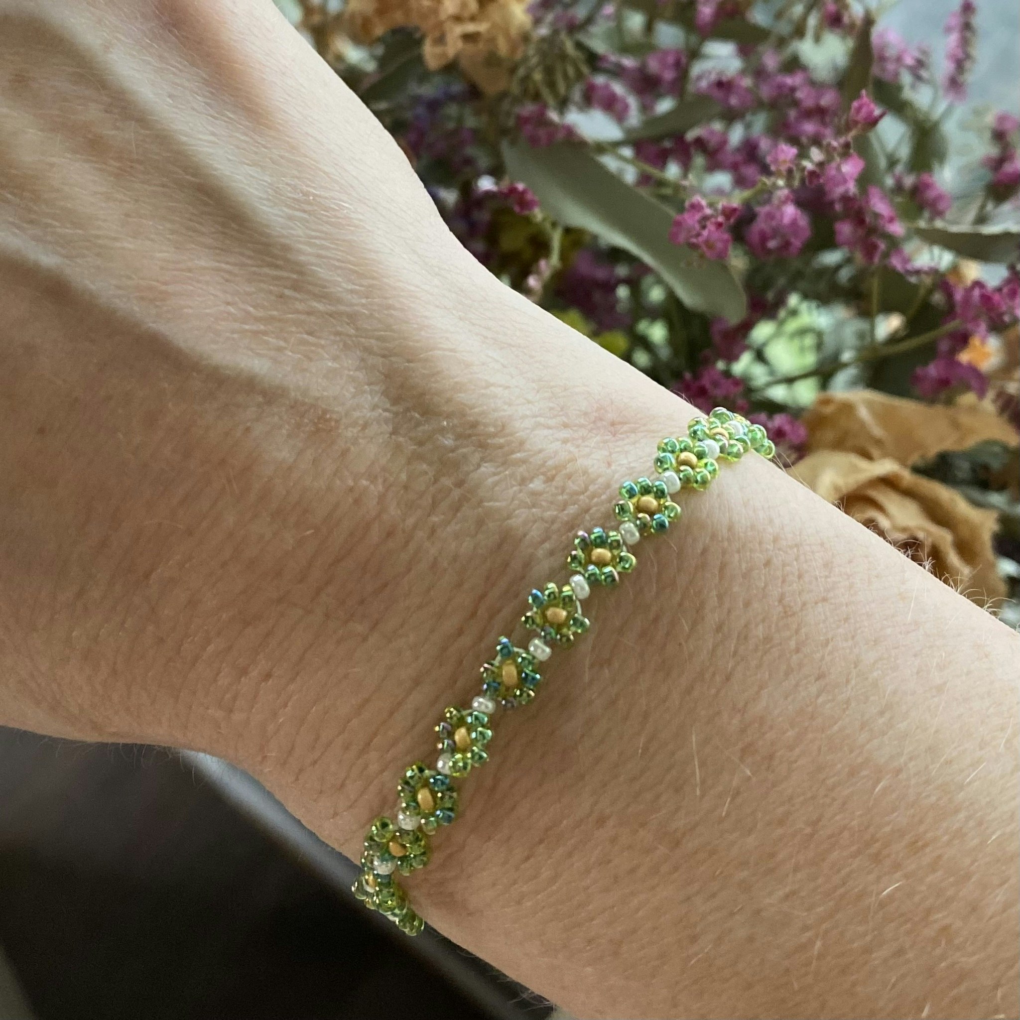 Armband - blommor