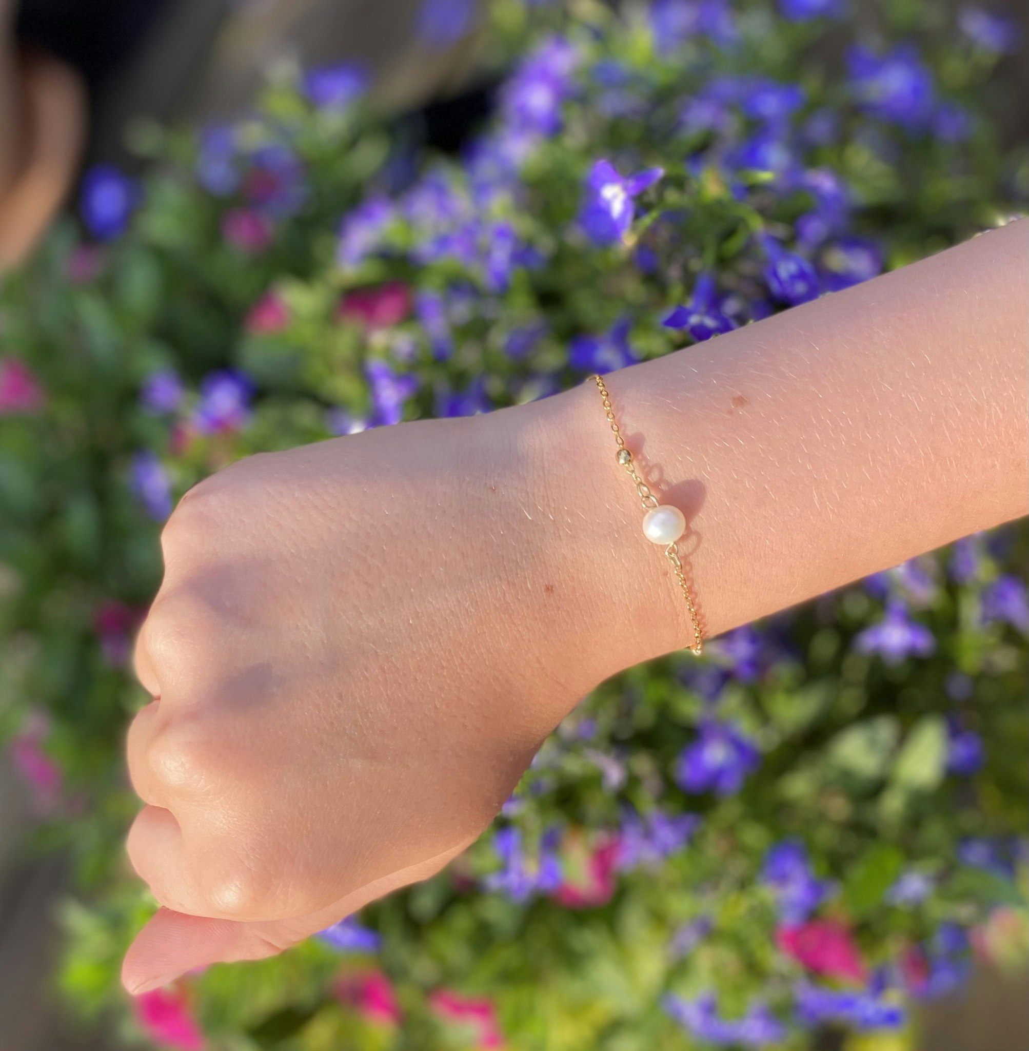Armband - sötvattenspärla