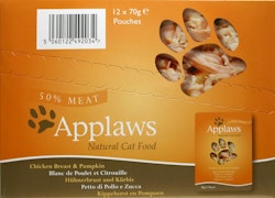 * Applaws Pouch, Chicken Breast with Pumpking, 12 x 70 gr. *
