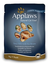 * Applaws Pouch, Tuna Fillet with Sea Bream, 12 x 70 gr. *