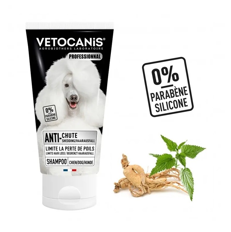 Vetocanis Professional Anti-Shedding Shampoo, 300 ml.