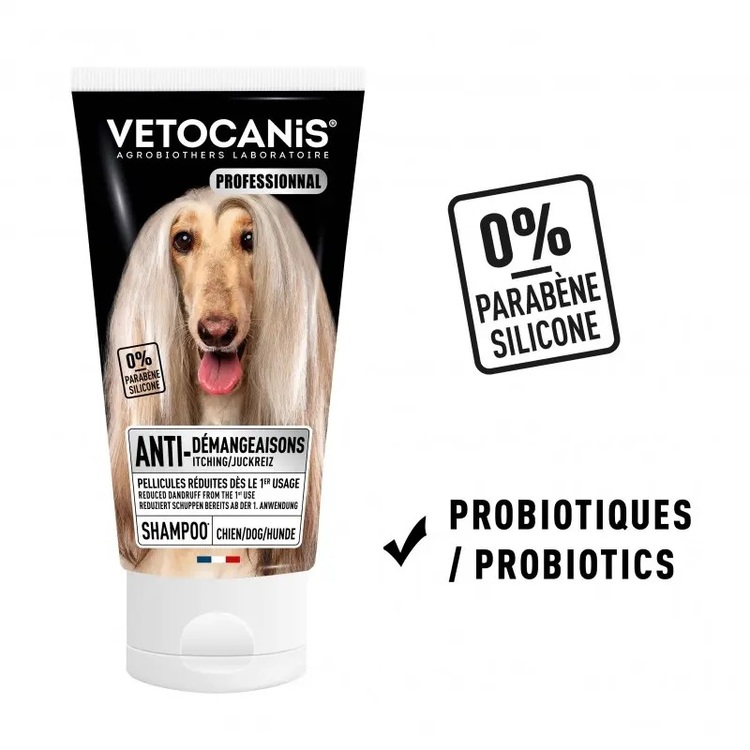 Vetocanis Professional Anti-Itching Shampoo Shampoo, 300 ml.