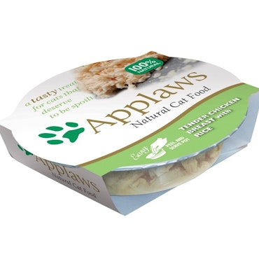 Applaws Easy Peel Pot, Chicken breast with Rice, 10 x 60 gr.