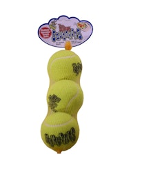 KONG Air Squeaker Tennisboll, 3-pack