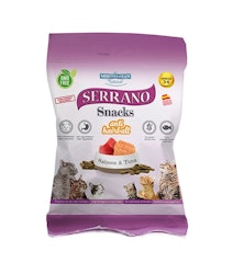* Serrano Snacks, Anti Hairball, Salmon & Tuna, 50 gr. *