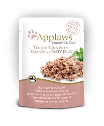 * Applaws Jelly Pouches, Tuna with Salmon in Jelly, 16 x 70 gr. *