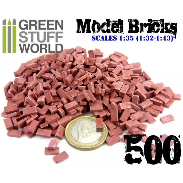 Model Bricks - Red x500