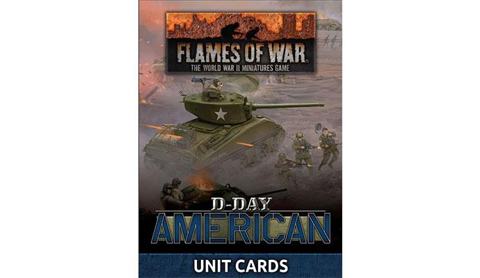"D-Day American" Unit Cards