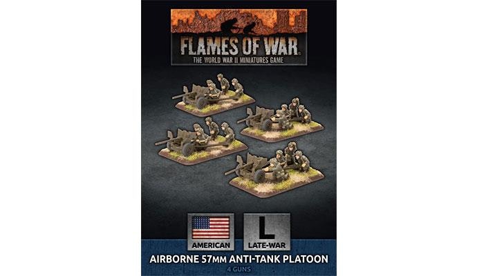 Parachute 57mm Anti-Tank Platoon (Plastic)