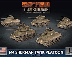 M4 Sherman Tank Platoon (Plastic)