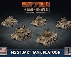 M5 Stuart Light Tank Platoon (Plastic)